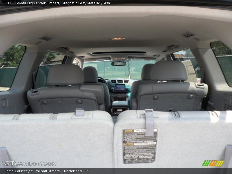 Magnetic Gray Metallic / Ash 2012 Toyota Highlander Limited