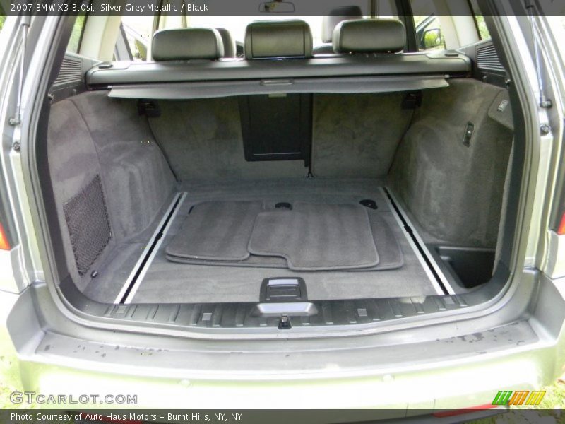 Silver Grey Metallic / Black 2007 BMW X3 3.0si