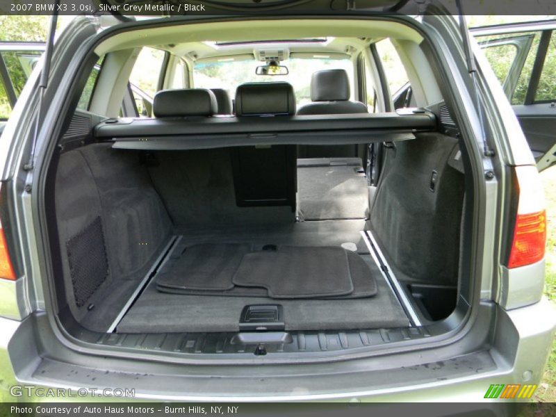 Silver Grey Metallic / Black 2007 BMW X3 3.0si