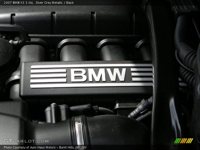 Silver Grey Metallic / Black 2007 BMW X3 3.0si