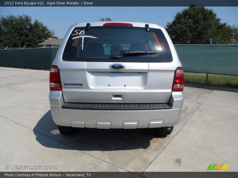Ingot Silver Metallic / Stone 2012 Ford Escape XLS