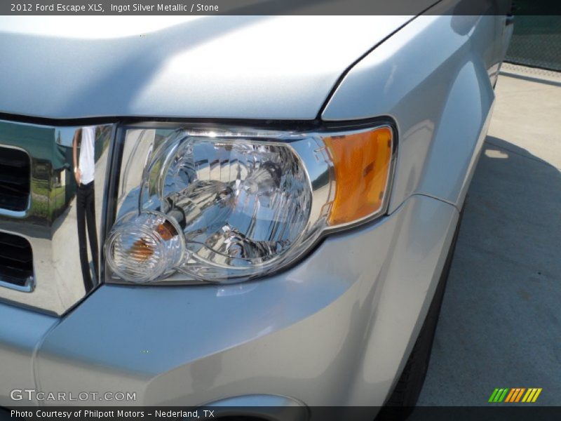 Ingot Silver Metallic / Stone 2012 Ford Escape XLS