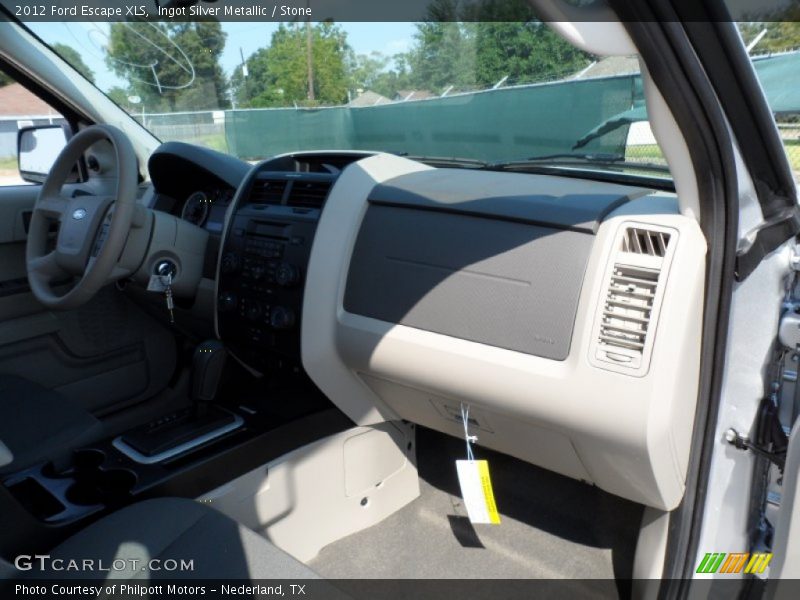 Ingot Silver Metallic / Stone 2012 Ford Escape XLS