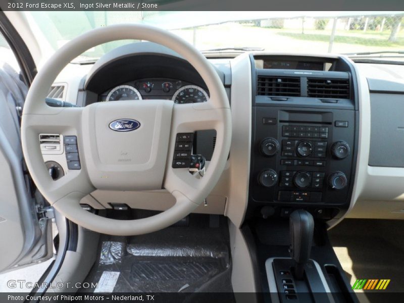 Ingot Silver Metallic / Stone 2012 Ford Escape XLS