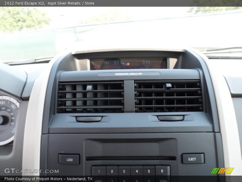 Ingot Silver Metallic / Stone 2012 Ford Escape XLS