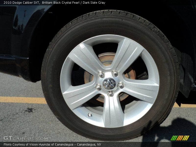 Brilliant Black Crystal Pearl / Dark Slate Gray 2010 Dodge Caliber SXT