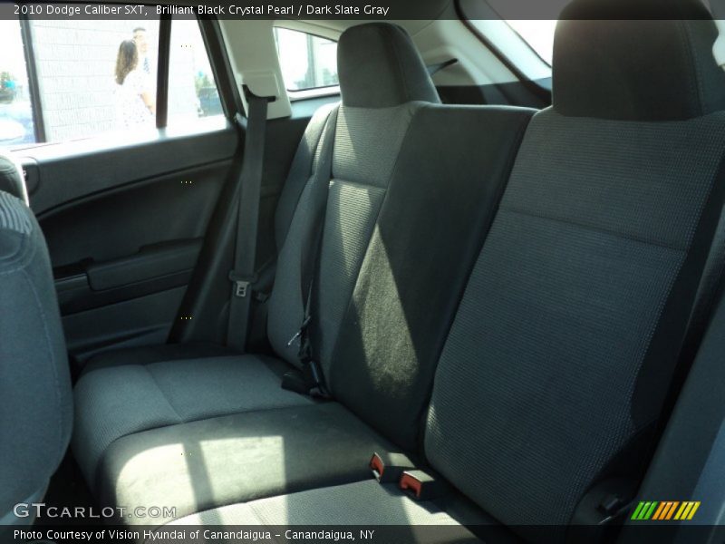 Brilliant Black Crystal Pearl / Dark Slate Gray 2010 Dodge Caliber SXT