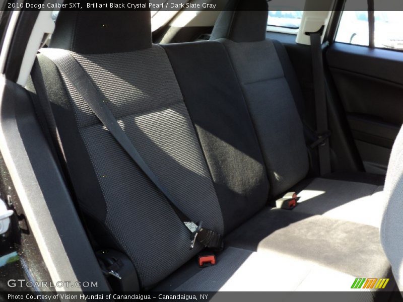 Brilliant Black Crystal Pearl / Dark Slate Gray 2010 Dodge Caliber SXT