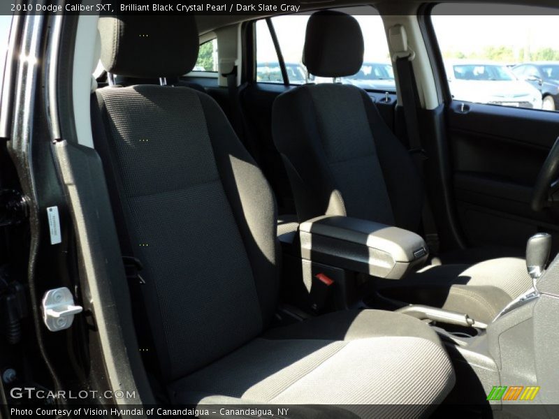Brilliant Black Crystal Pearl / Dark Slate Gray 2010 Dodge Caliber SXT