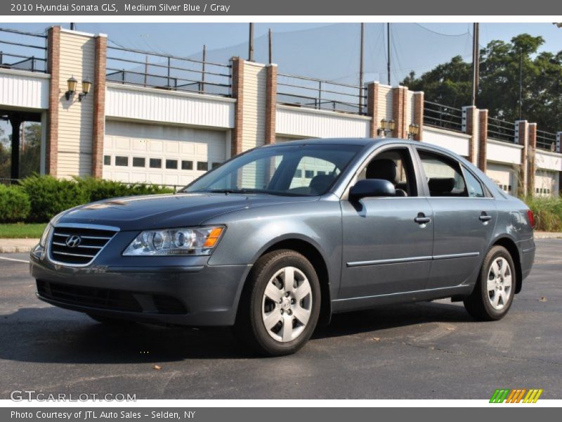 Medium Silver Blue / Gray 2010 Hyundai Sonata GLS