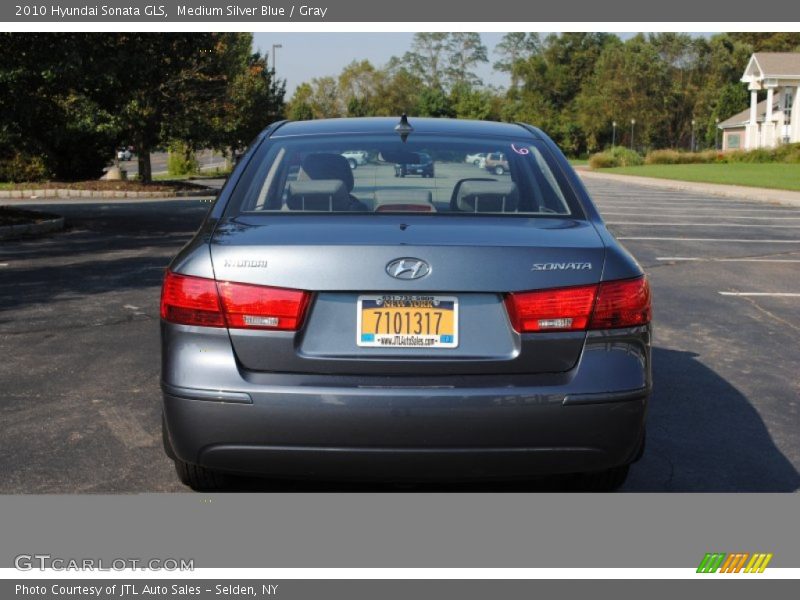 Medium Silver Blue / Gray 2010 Hyundai Sonata GLS