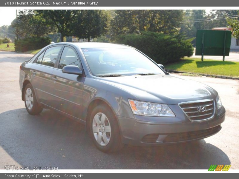 Medium Silver Blue / Gray 2010 Hyundai Sonata GLS