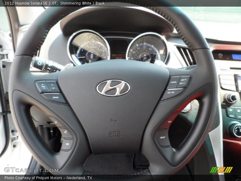  2012 Sonata SE 2.0T Steering Wheel