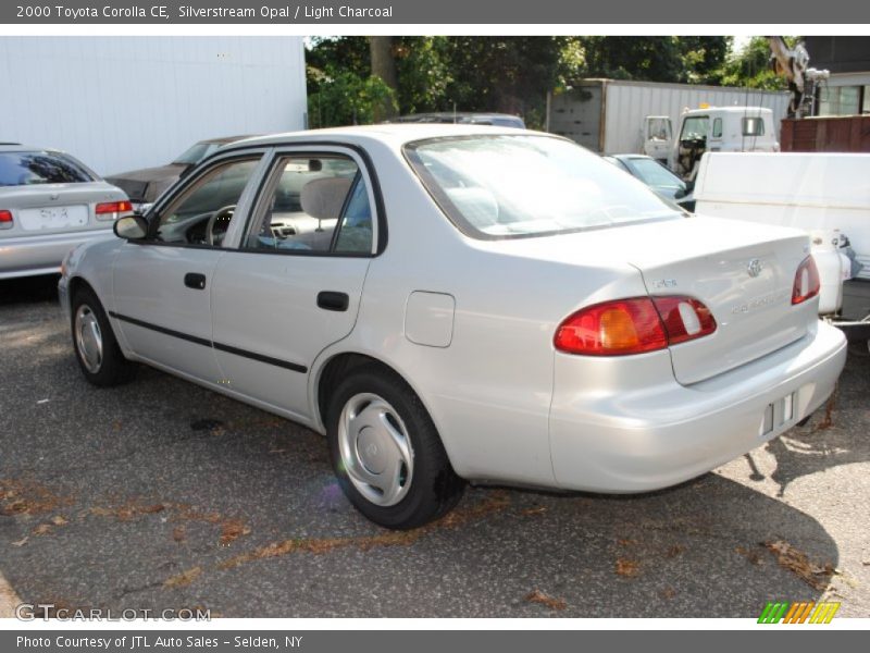 Silverstream Opal / Light Charcoal 2000 Toyota Corolla CE