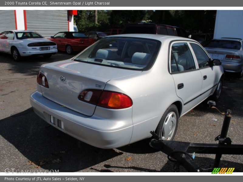 Silverstream Opal / Light Charcoal 2000 Toyota Corolla CE