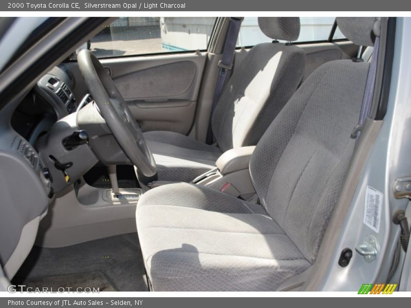 Silverstream Opal / Light Charcoal 2000 Toyota Corolla CE