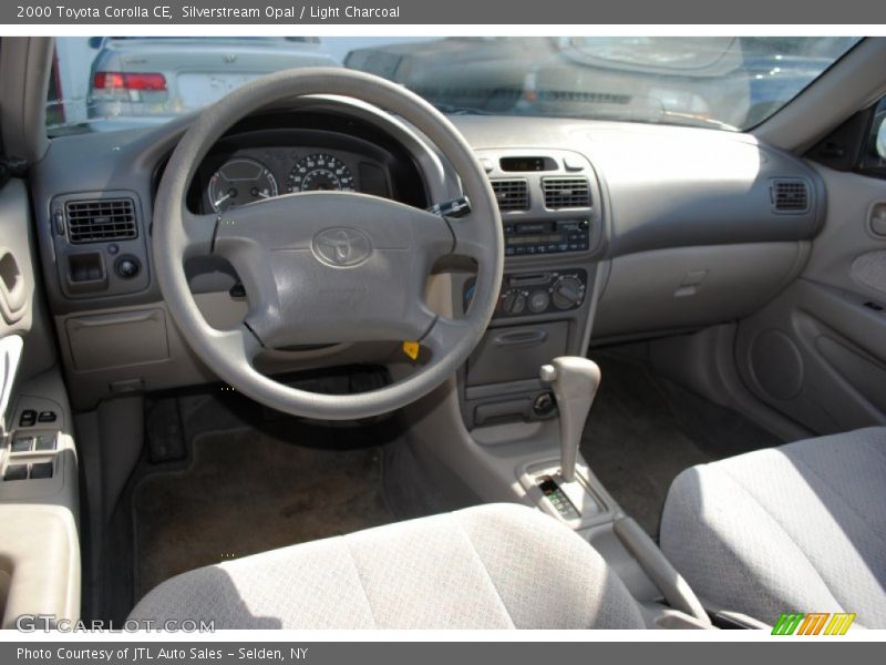Silverstream Opal / Light Charcoal 2000 Toyota Corolla CE