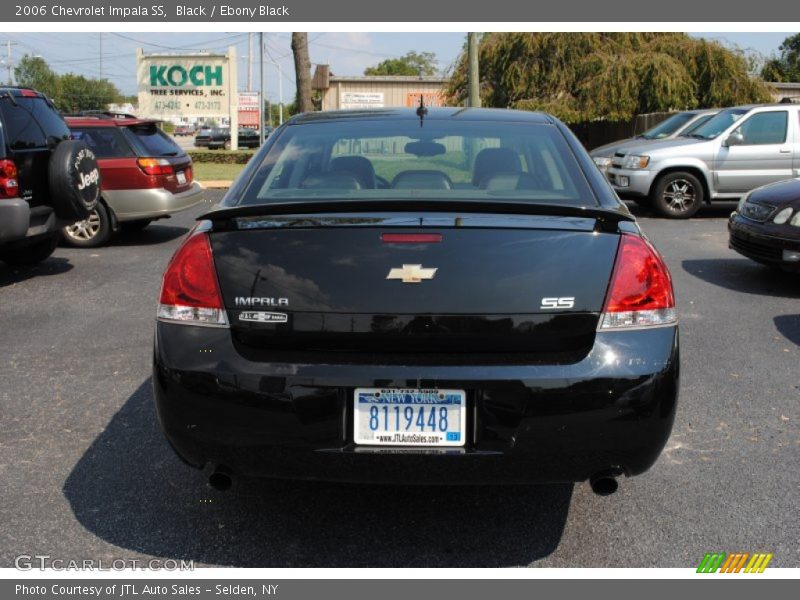 Black / Ebony Black 2006 Chevrolet Impala SS
