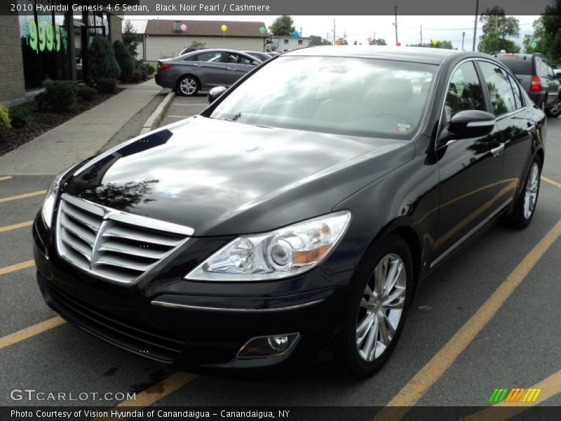 Front 3/4 View of 2010 Genesis 4.6 Sedan