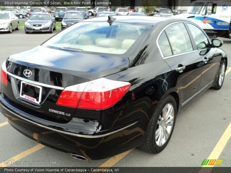  2010 Genesis 4.6 Sedan Black Noir Pearl