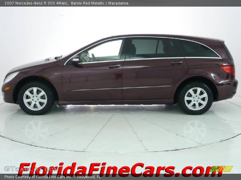 Barolo Red Metallic / Macadamia 2007 Mercedes-Benz R 350 4Matic