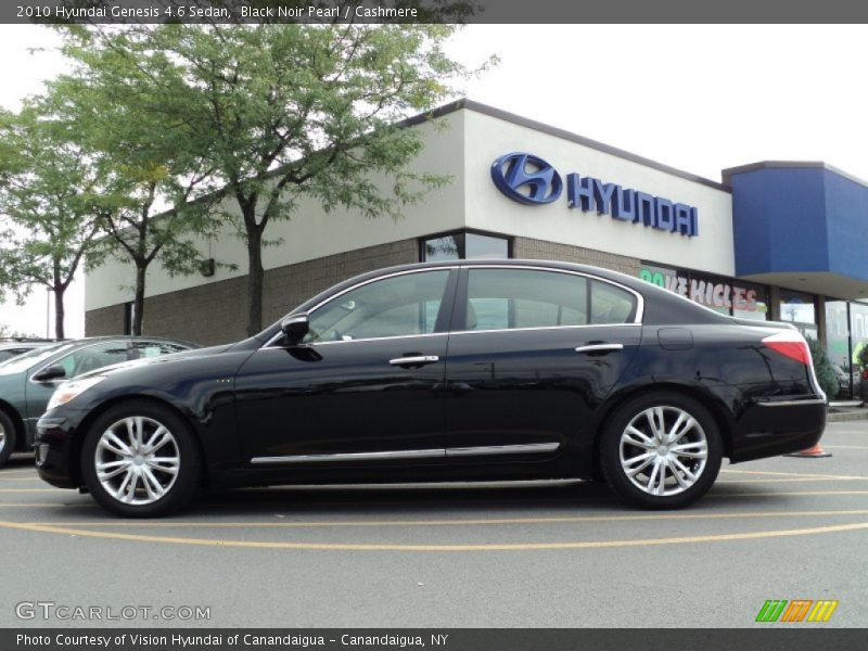  2010 Genesis 4.6 Sedan Black Noir Pearl
