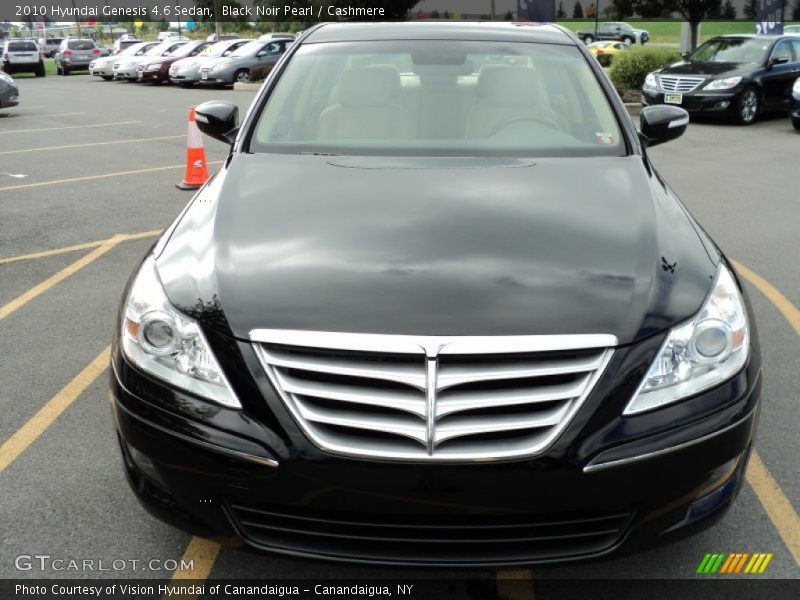  2010 Genesis 4.6 Sedan Black Noir Pearl