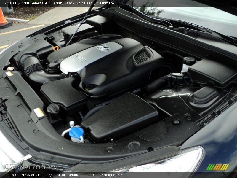  2010 Genesis 4.6 Sedan Engine - 4.6 Liter DOHC 32-Valve Dual CVVT V8