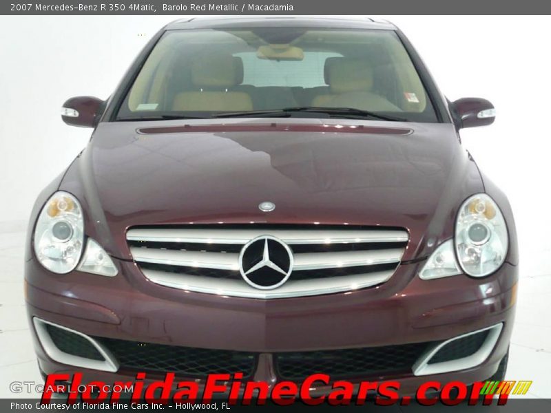 Barolo Red Metallic / Macadamia 2007 Mercedes-Benz R 350 4Matic