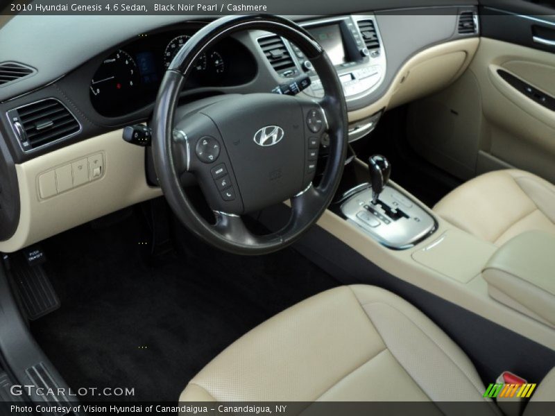 Cashmere Interior - 2010 Genesis 4.6 Sedan 