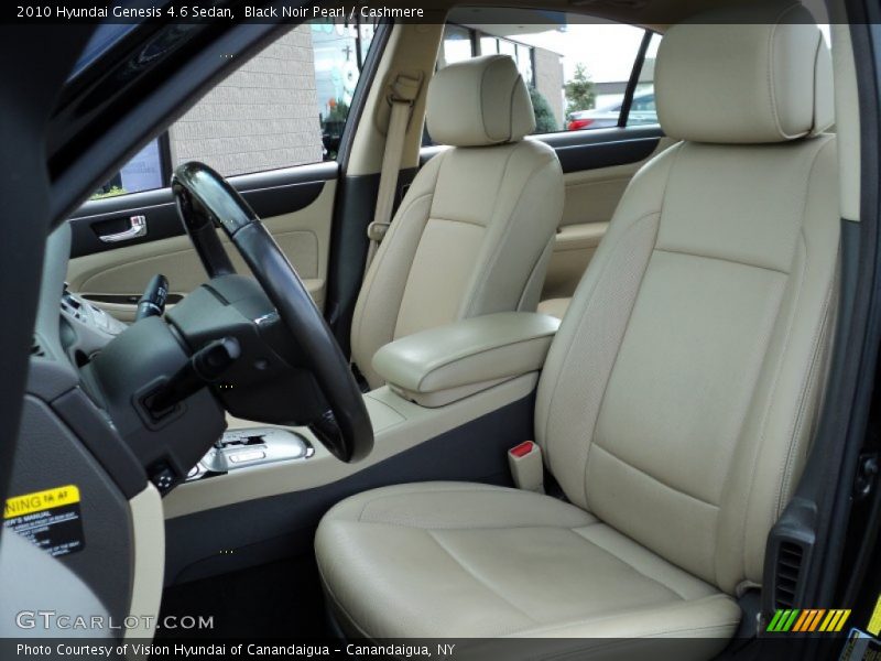  2010 Genesis 4.6 Sedan Cashmere Interior