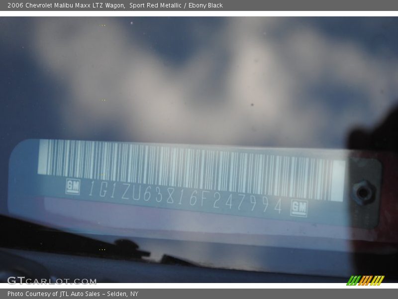 Sport Red Metallic / Ebony Black 2006 Chevrolet Malibu Maxx LTZ Wagon