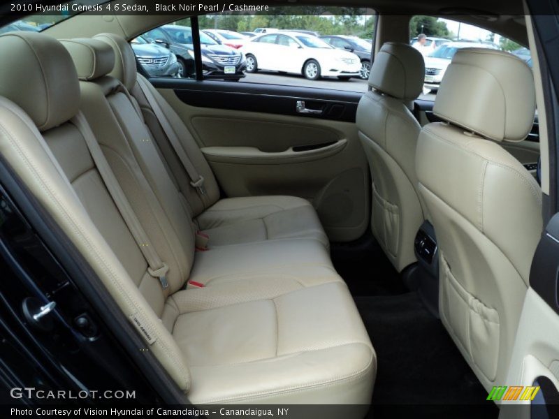  2010 Genesis 4.6 Sedan Cashmere Interior