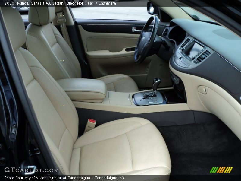  2010 Genesis 4.6 Sedan Cashmere Interior