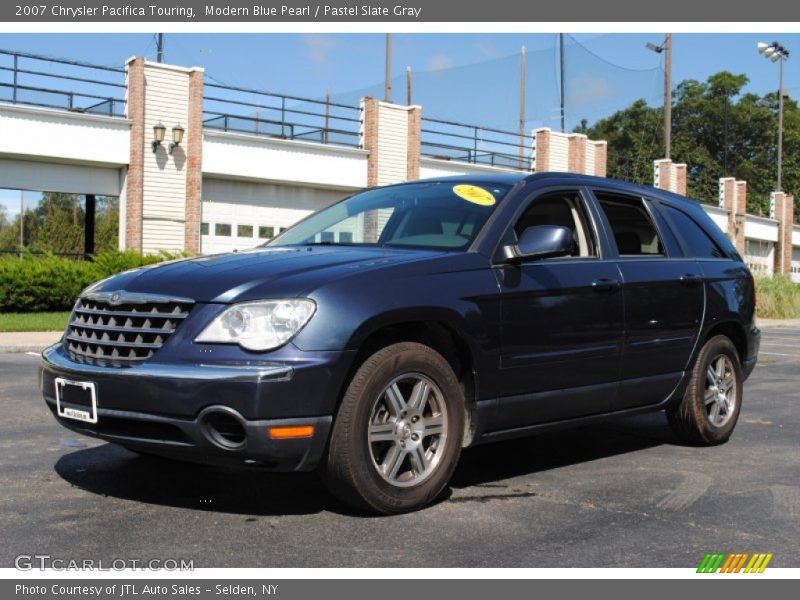 Modern Blue Pearl / Pastel Slate Gray 2007 Chrysler Pacifica Touring