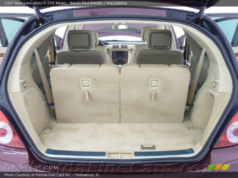 Barolo Red Metallic / Macadamia 2007 Mercedes-Benz R 350 4Matic