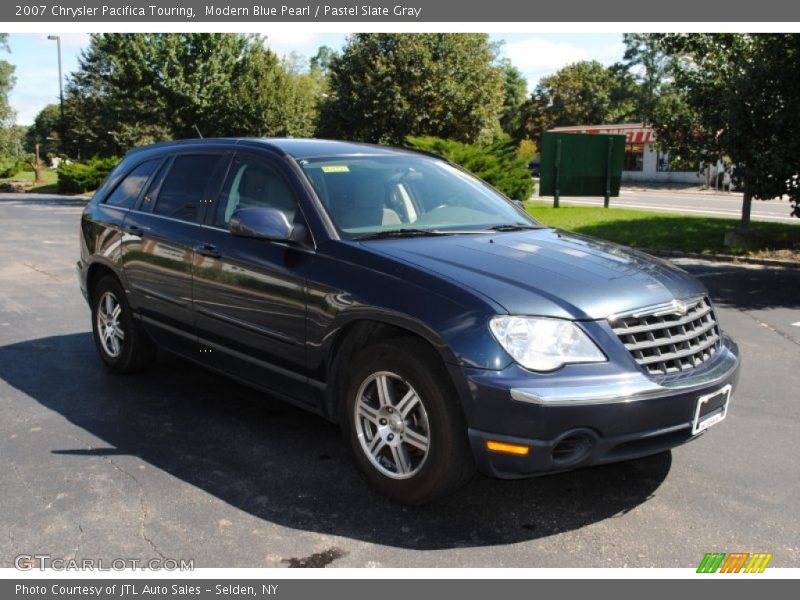 Modern Blue Pearl / Pastel Slate Gray 2007 Chrysler Pacifica Touring