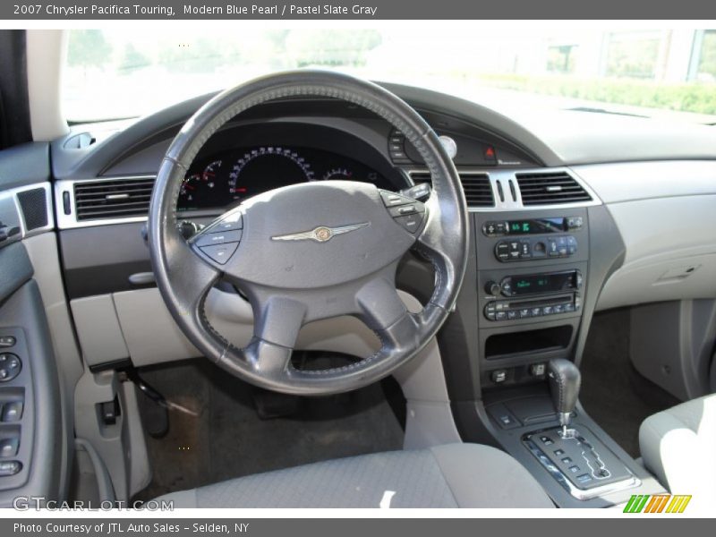 Modern Blue Pearl / Pastel Slate Gray 2007 Chrysler Pacifica Touring