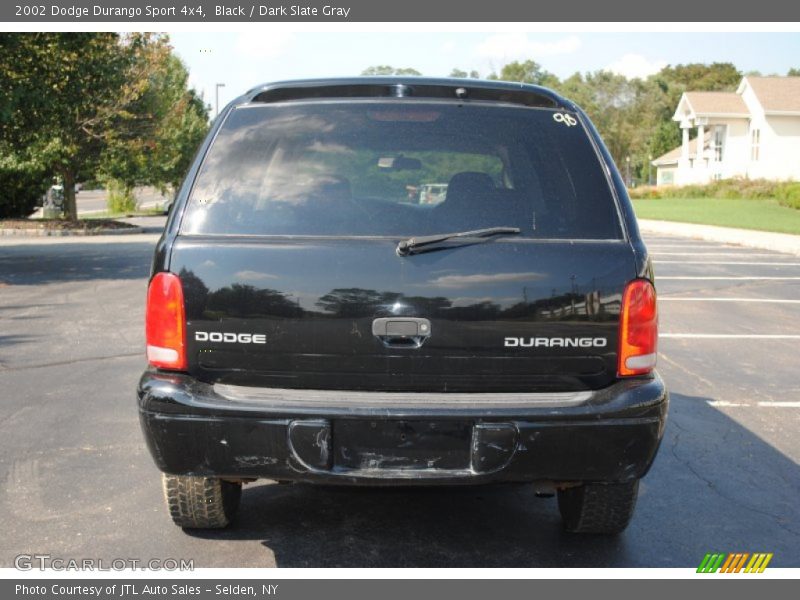 Black / Dark Slate Gray 2002 Dodge Durango Sport 4x4