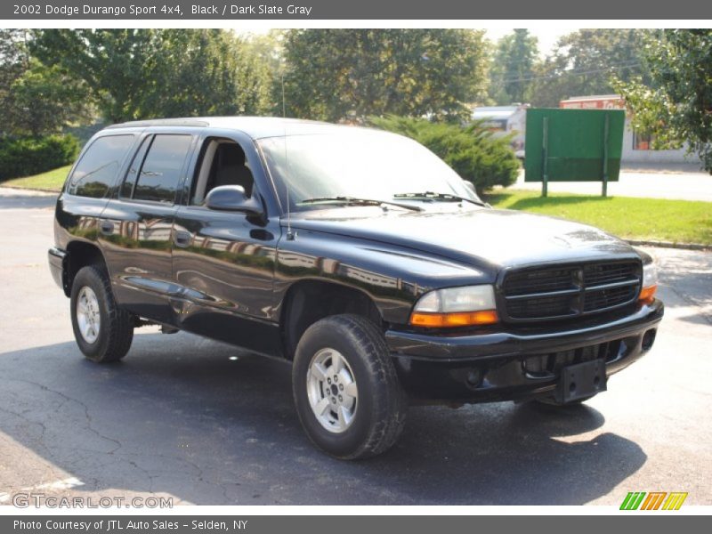 Black / Dark Slate Gray 2002 Dodge Durango Sport 4x4