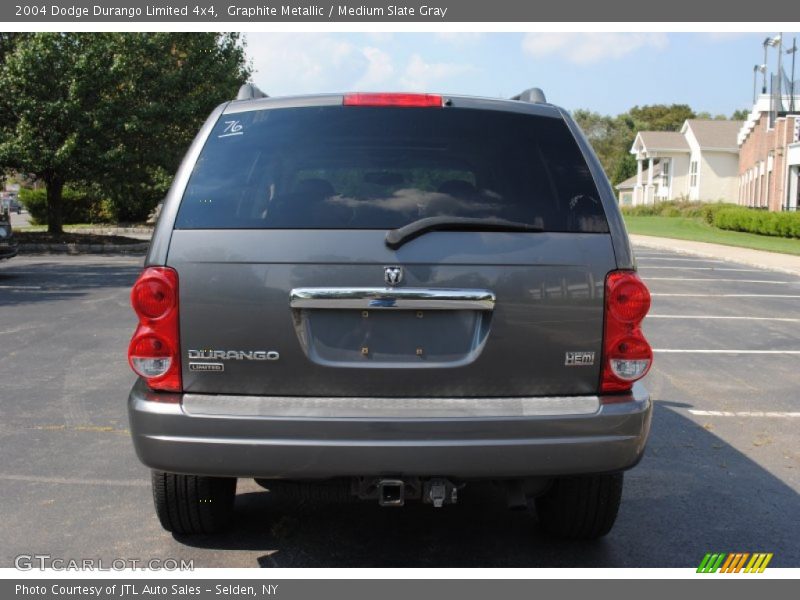 Graphite Metallic / Medium Slate Gray 2004 Dodge Durango Limited 4x4