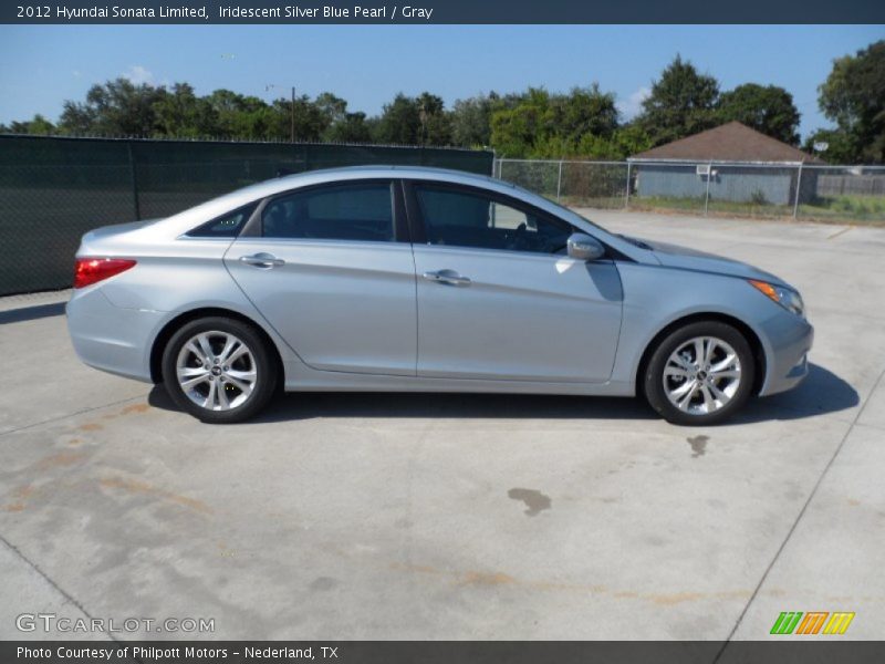  2012 Sonata Limited Iridescent Silver Blue Pearl