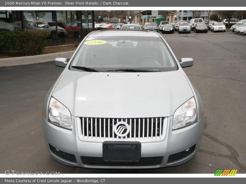 Silver Frost Metallic / Dark Charcoal 2006 Mercury Milan V6 Premier