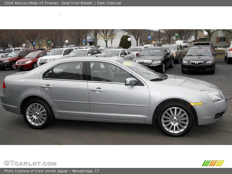 Silver Frost Metallic / Dark Charcoal 2006 Mercury Milan V6 Premier
