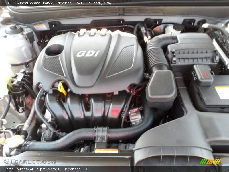  2012 Sonata Limited Engine - 2.4 Liter GDI DOHC 16-Valve D-CVVT 4 Cylinder