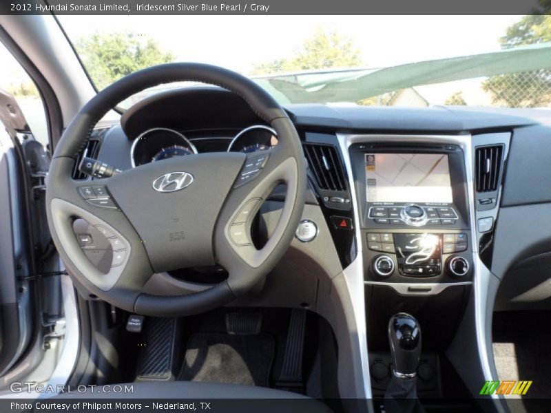 Dashboard of 2012 Sonata Limited