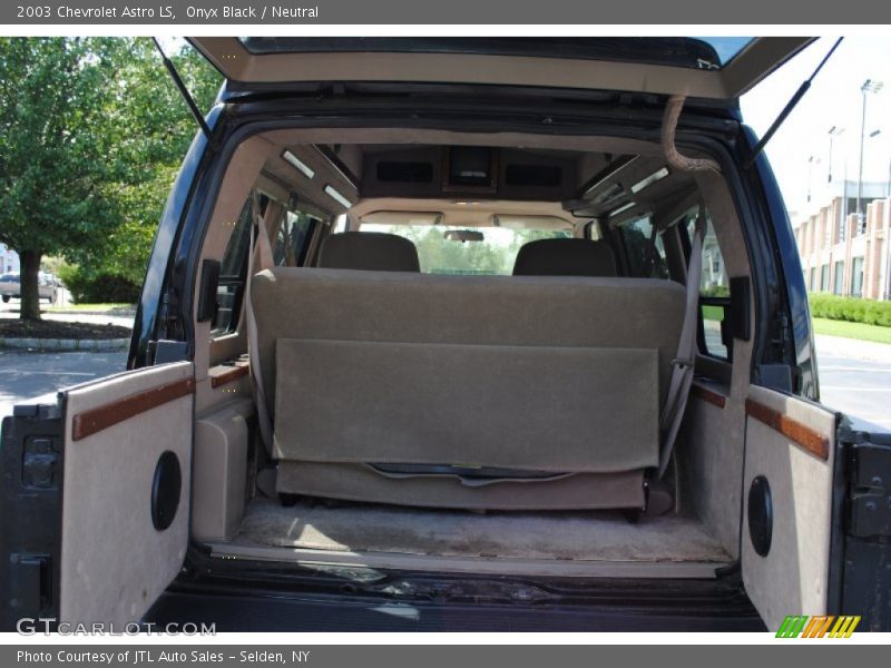 Onyx Black / Neutral 2003 Chevrolet Astro LS