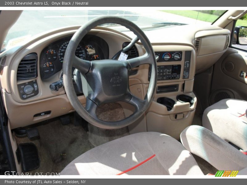 Onyx Black / Neutral 2003 Chevrolet Astro LS