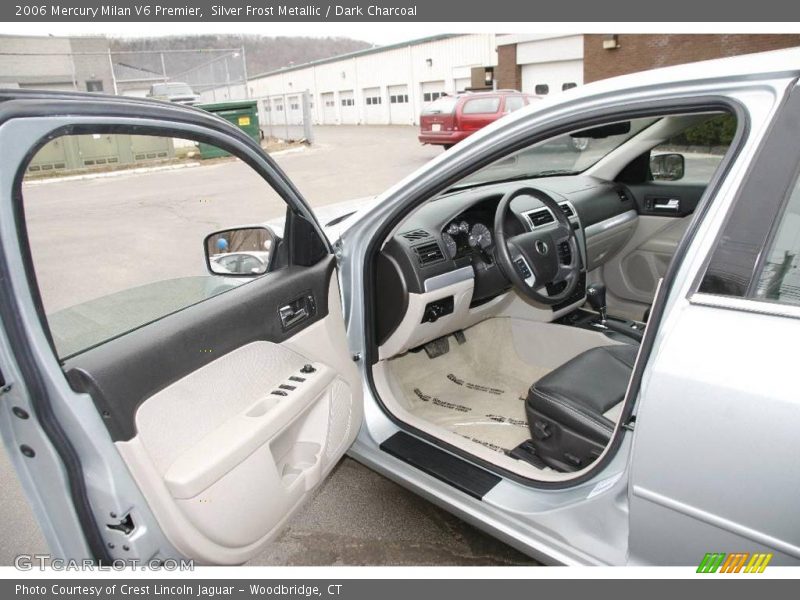 Silver Frost Metallic / Dark Charcoal 2006 Mercury Milan V6 Premier