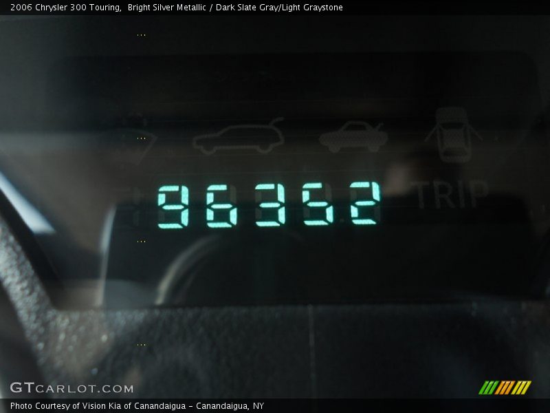 Bright Silver Metallic / Dark Slate Gray/Light Graystone 2006 Chrysler 300 Touring